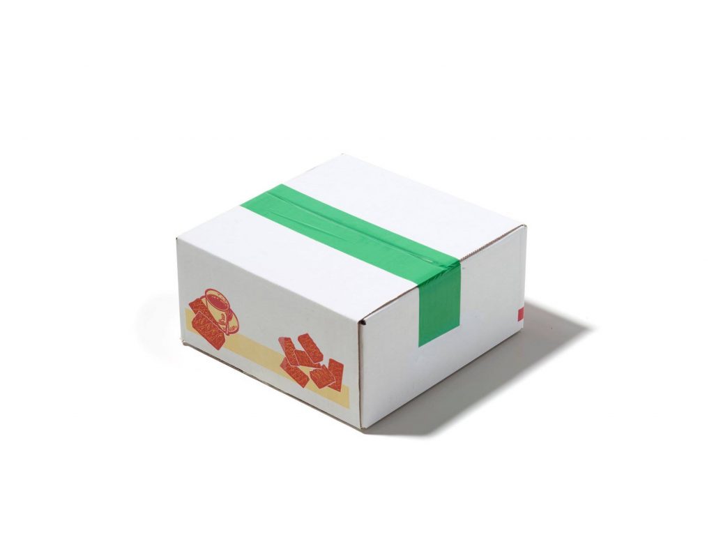 Waffelbox.de | waffelbox grün - Waffelmix Vanille & Schokolade